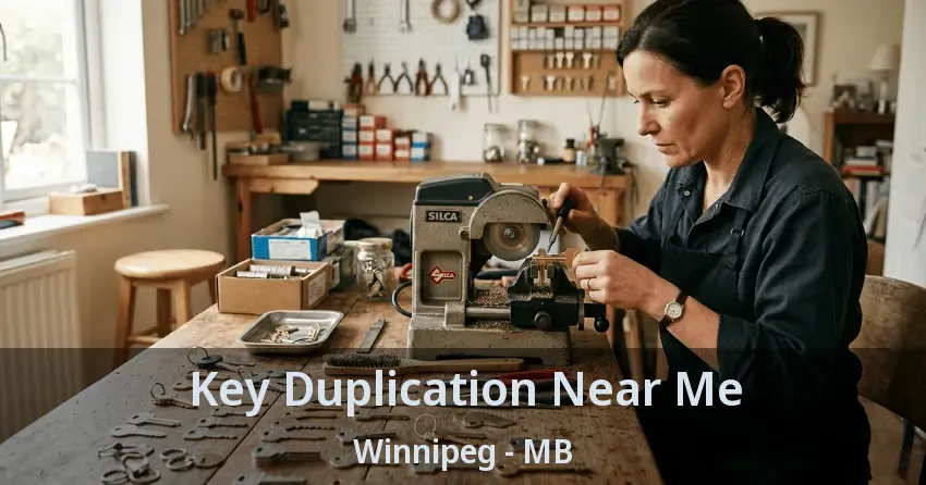 Key Duplication Near Me Winnipeg - MB